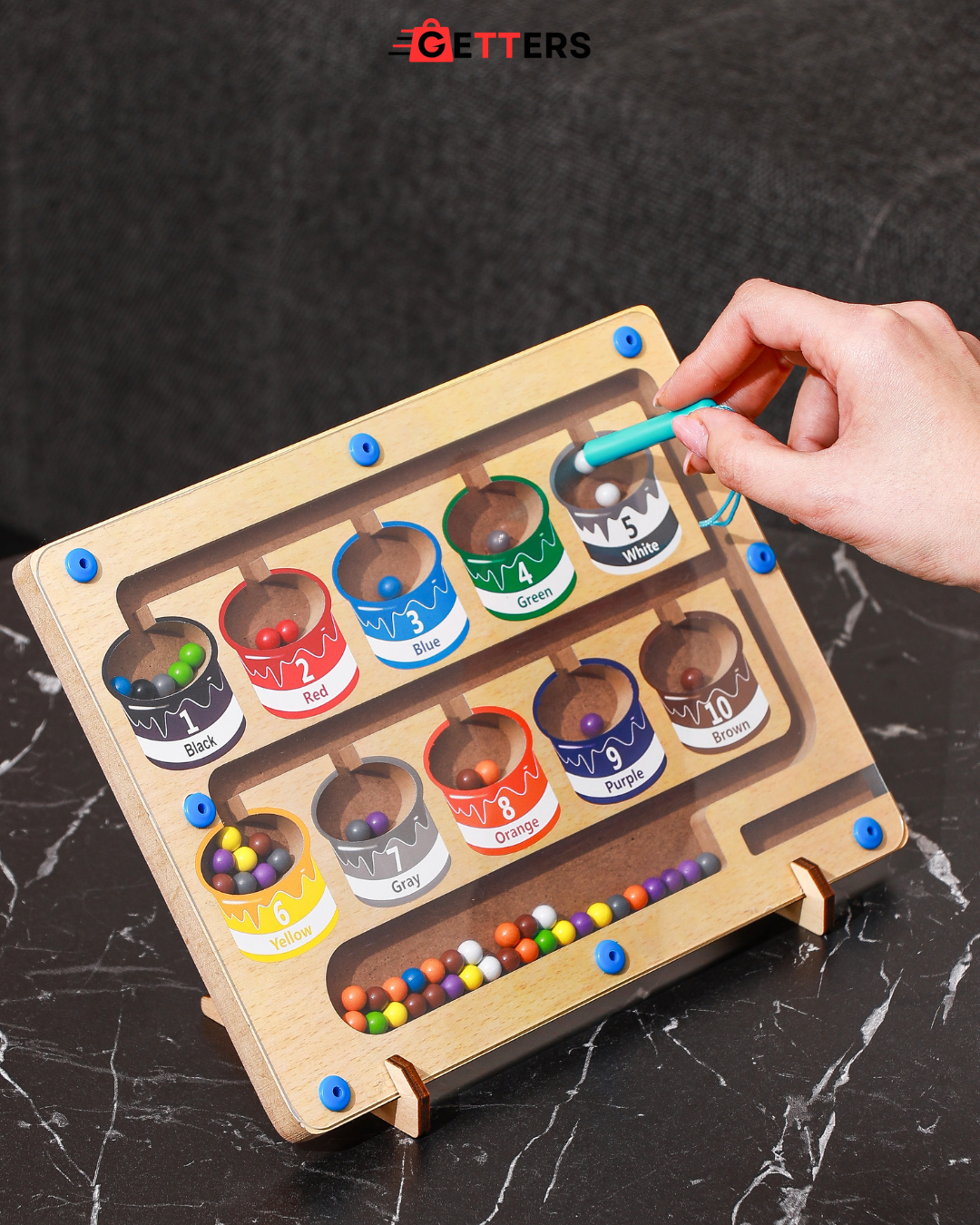Magnetic Learning Maze Board