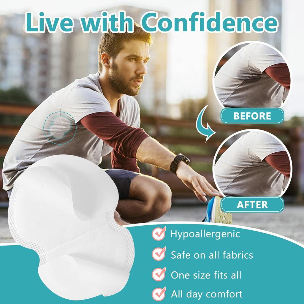 10PCS Underarm Armpit Sweat Pads