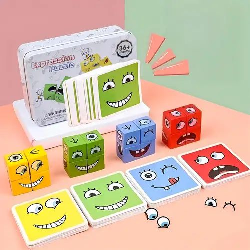 Face Changing Cube Blocks Puzzle Matching Game