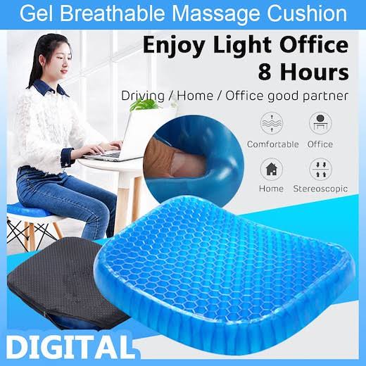 Silicone Gel Sitter Cushion Seat