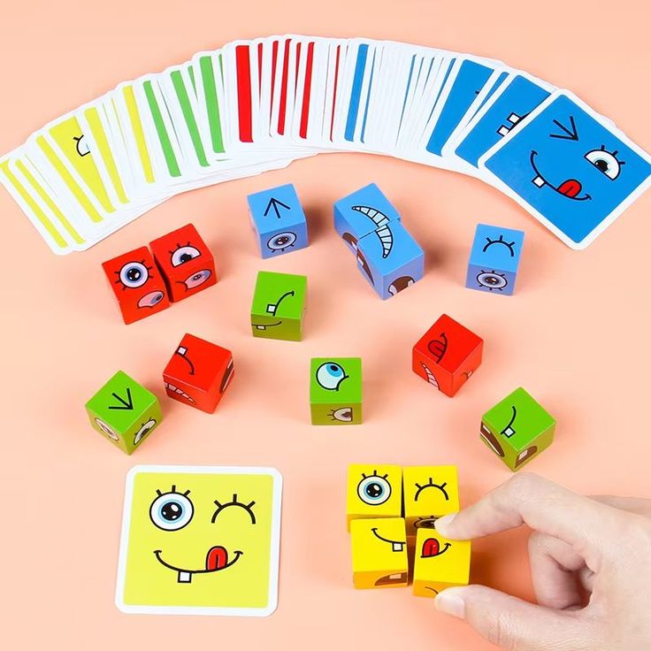 Face Changing Cube Blocks Puzzle Matching Game