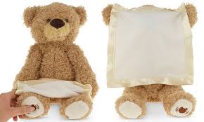 Peek-a-Boo Teddy Bear – Interactive Plush Toy